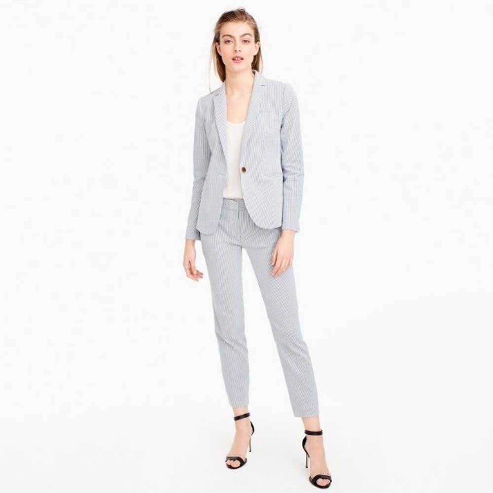 j crew seersucker suit pants